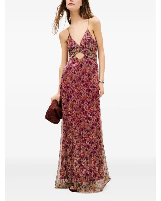 Ba&sh Crawford Dress in Red | Lyst