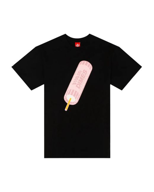 ICECREAM Black Hundred Dollar Dimes T-Shirt for men