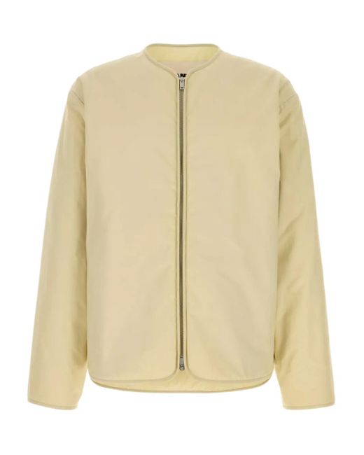 Jil Sander Natural Padded Cotton Jacket for men
