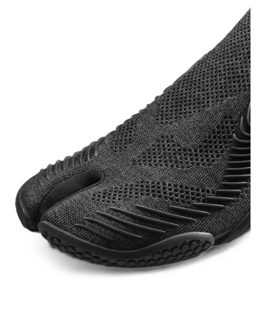 Vivobarefoot Black Motus Flex Tabi Textured Sneakers for men