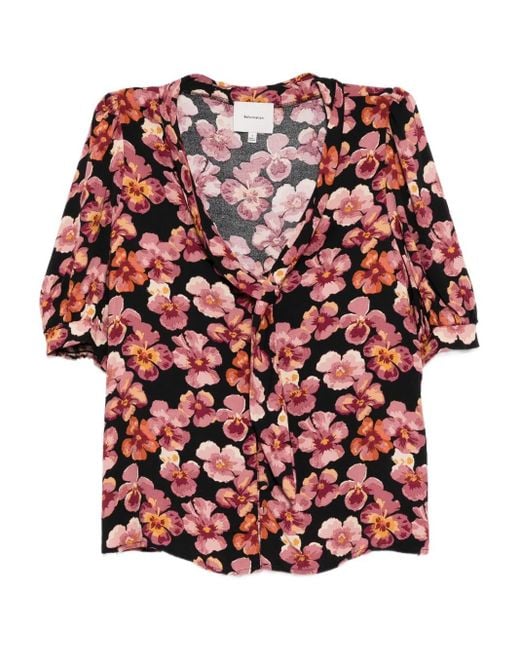 Reformation Red Joelle Top