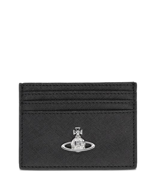 Vivienne Westwood Black Orb Cardholder