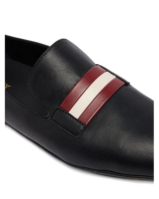 Mocasines Ribbon Bally de color Black