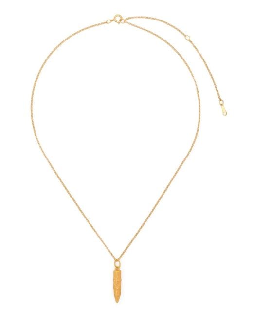 Alighieri White Mini Annotator Necklace