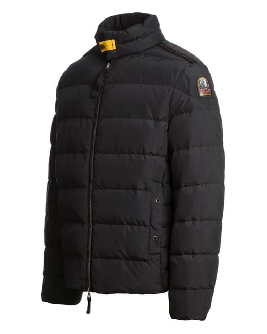 Parajumpers Black Quilted Zip-Fastening Jacket for men