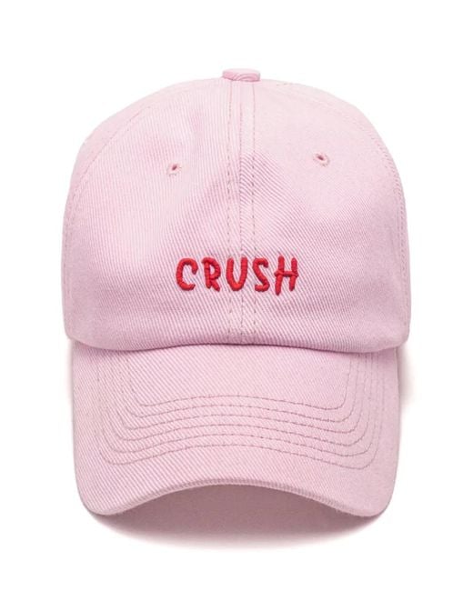 Ruslan Baginskiy Pink Embroidered Crush Cap