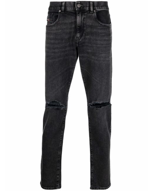 DIESEL Black 2019 D-strukt Slim-fit Jeans for men