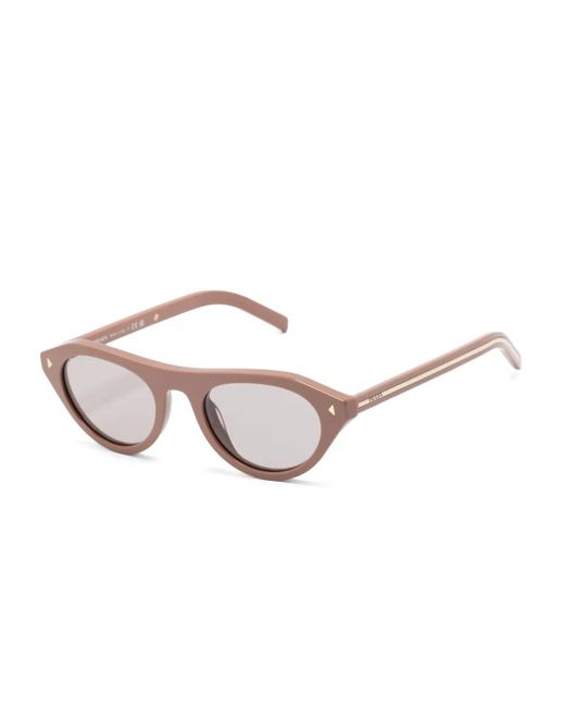 Prada Multicolor Lunettes De Soleil À Monture Papillon