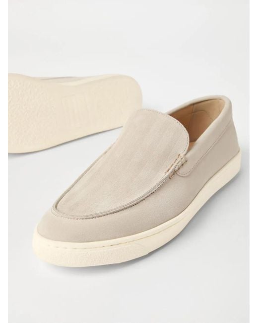 Brunello Cucinelli Natural Flat Shoes for men
