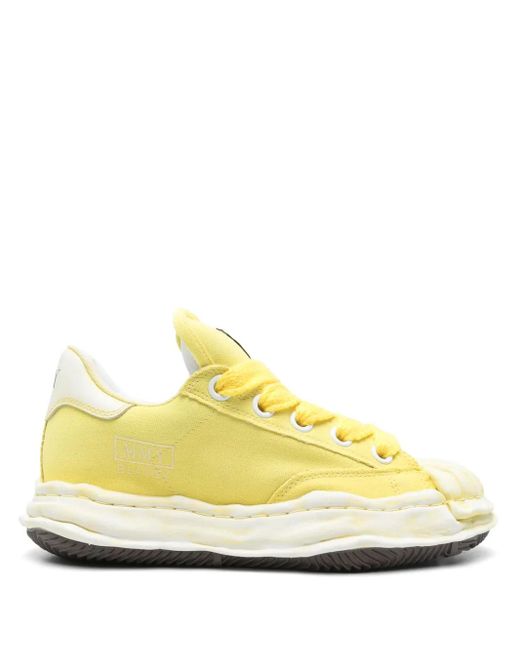 Maison Mihara Yasuhiro Yellow Blakey Puffer Sneakers