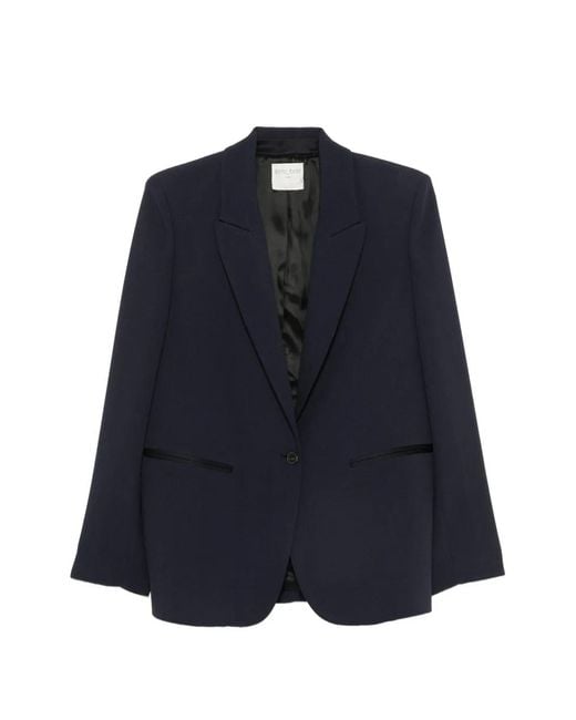 Forte_forte Blue Single-Breasted Jacket
