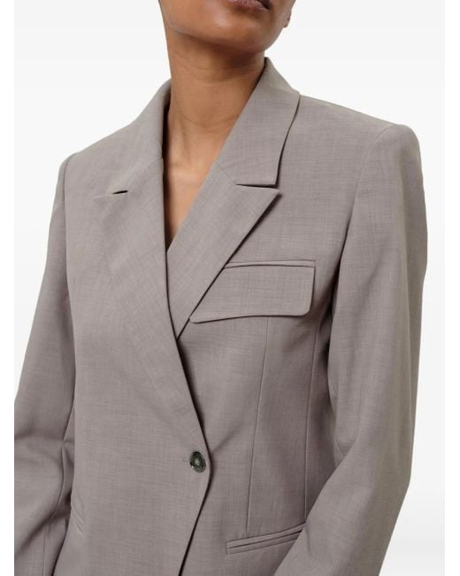 Blazer Oprah Herskind de color Brown