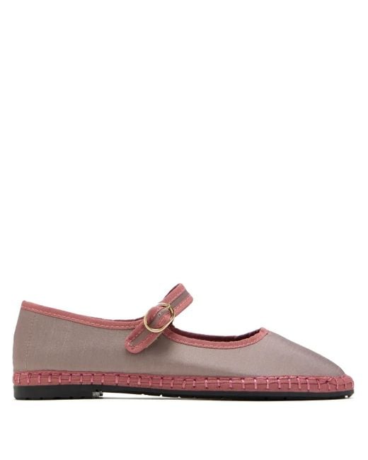 Ballerine Sula di Flabelus in Brown