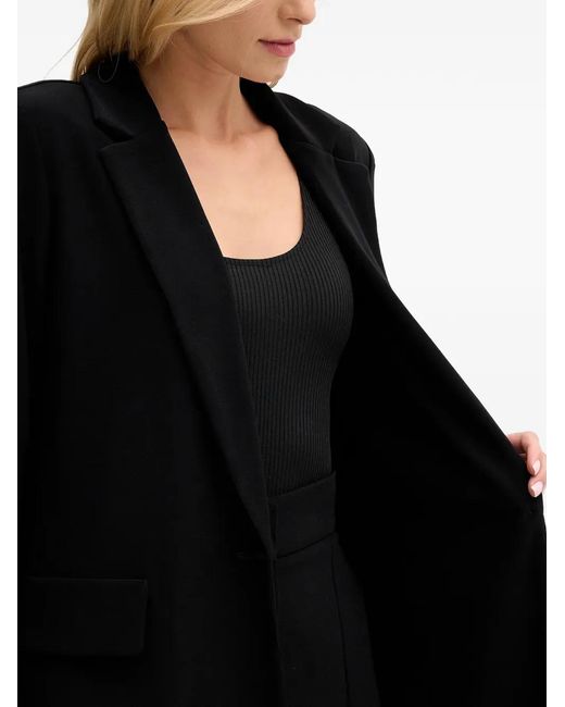 Joseph Ribkoff Black Notched-Lapel Blazer