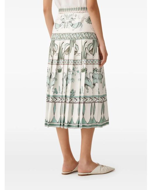 Fabiana Filippi Gray Skirt