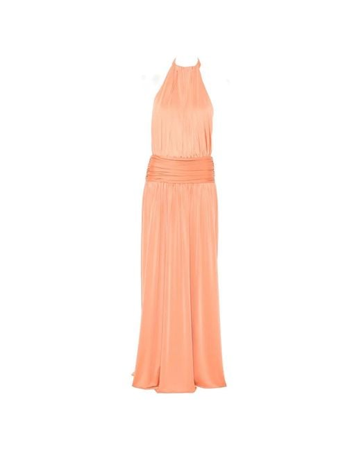 Arcina Ori White Santina Halterneck Maxi Dress