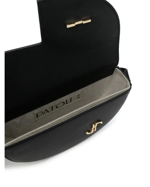Patou Black Le Petit Shoulder Bag