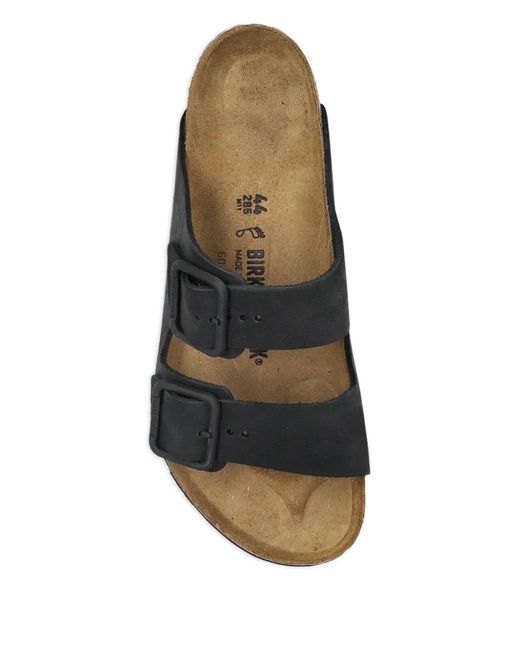 Birkenstock Black Arizona Buckled Sandals for men