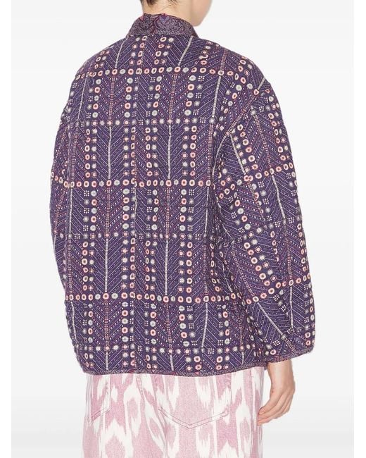Isabel Marant Purple Chancel Jacket