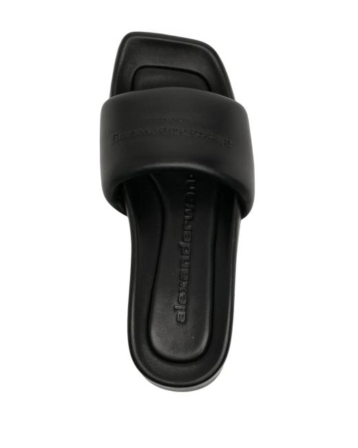 Alexander Wang Black Float Slide