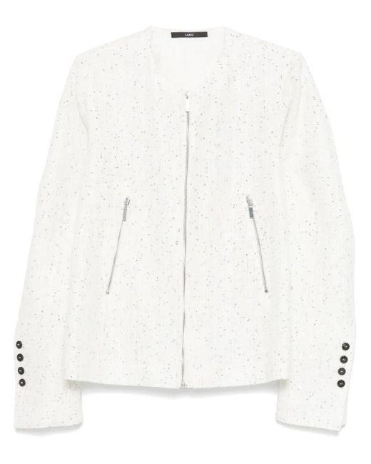 SAPIO White Nº36 Jacket