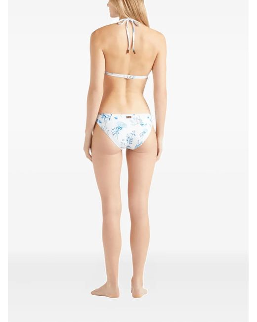 Bas De Bikini Medusa And Shells Vilebrequin en coloris Blue