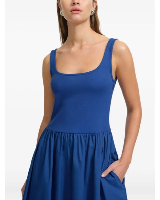 MARCELLA Blue Robe Longue Clara