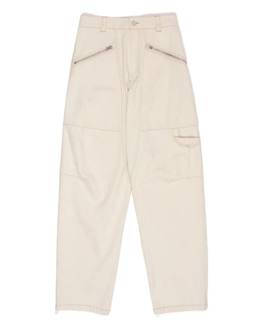 Bimba Y Lola ジップポケット パンツ White