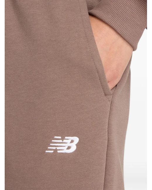 New Balance Natural Logo-Embroidererd Track Pants
