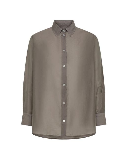 Cruna Gray Yvonne Buttoned Shirt