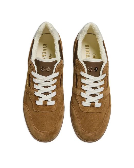 Baskets Shaggy HIDE & JACK en coloris Brown