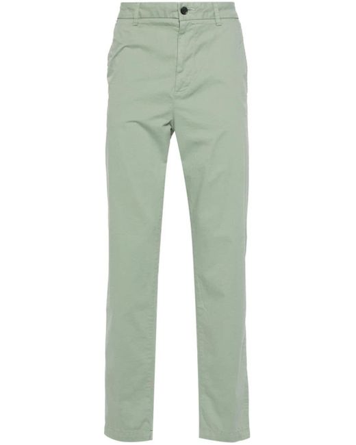 Pantalones chinos con corte slim Boss de hombre de color Green