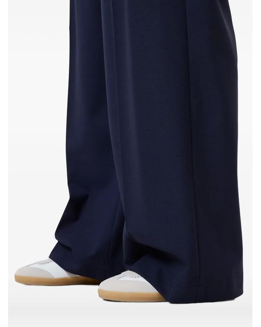 Closed Blue Wynston Drawstring Pleated Trousers