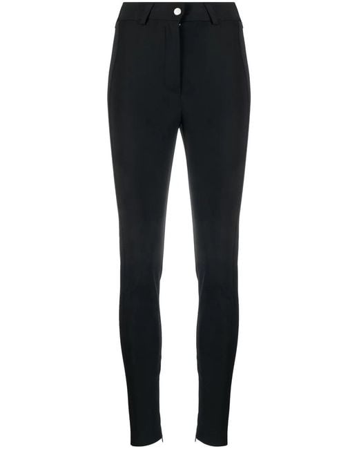 M I S B H V Black High-Waisted Skinny Trousers