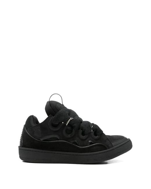 Lanvin Black Baskets Curb À Lacets for men