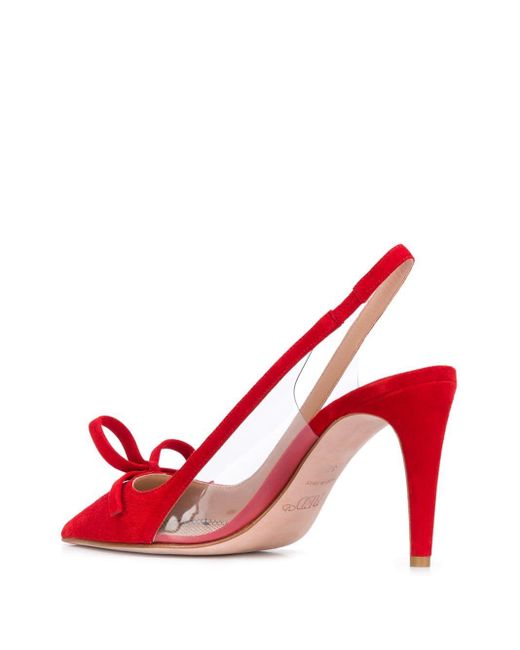 red valentino pumps