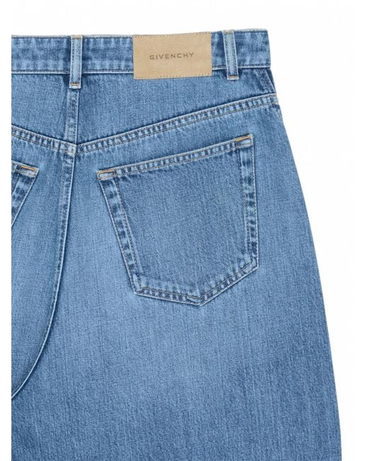 Vaqueros Washed Cocoon Givenchy de color Blue