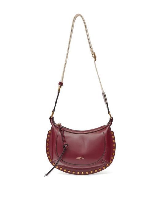 Isabel Marant Purple Mini Moon Leather Bag