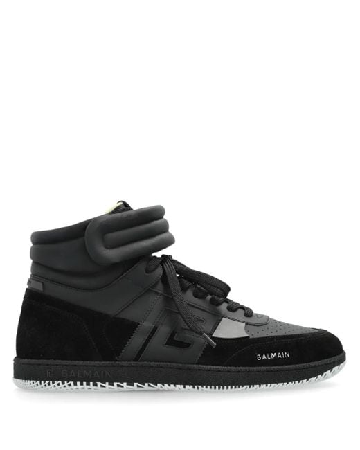 Balmain Black Swan Sneakers for men