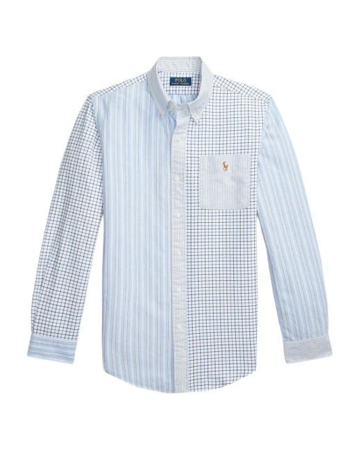 メンズ Polo Ralph Lauren ロゴ シャツ Blue