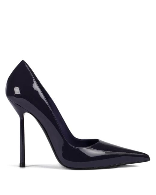 Le Silla Blue 120Mm Bella Pointed-Toe Pumps