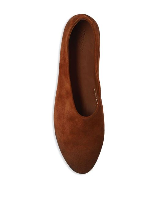 Marsèll Brown Calf Suede Loafers