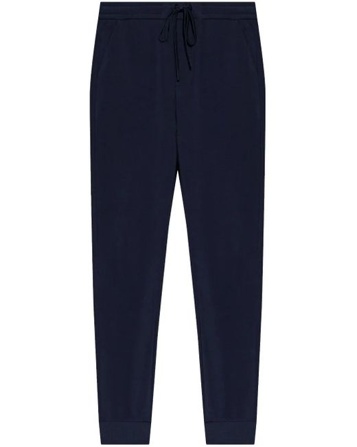 Hanro Straight-Leg-Hose mit Kordelzug in Blue für Herren