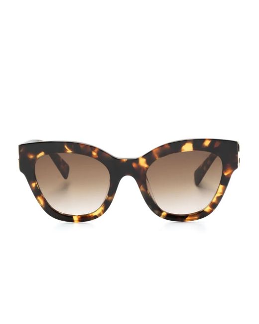 Miu Miu Natural Logo Oversize-Frame Sunglasses
