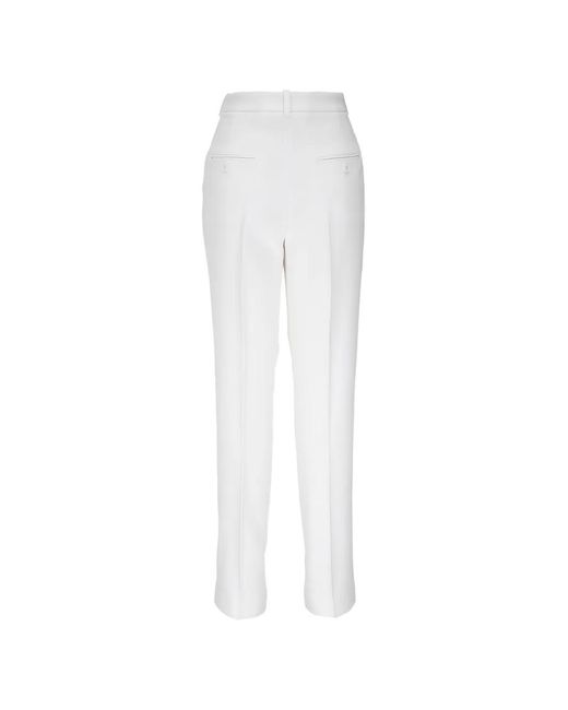 Michael Kors White Buttoned Trousers