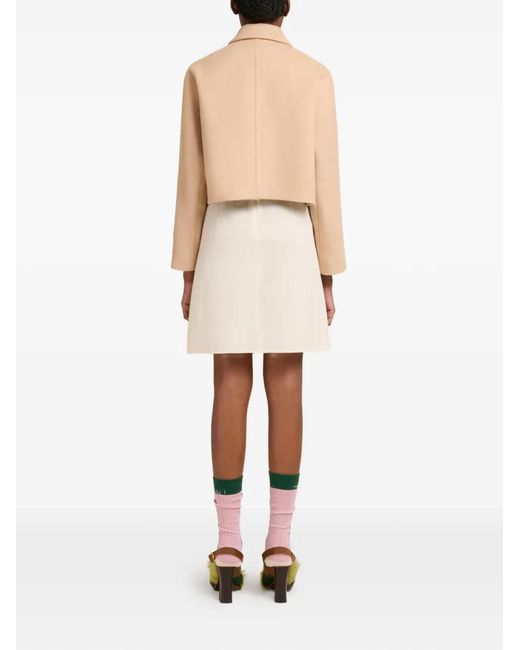 Marni Natural Buttoned Jacket