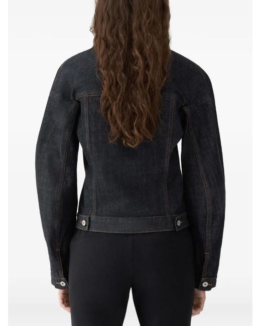 Jacquemus Black Veste The Châle En Jean