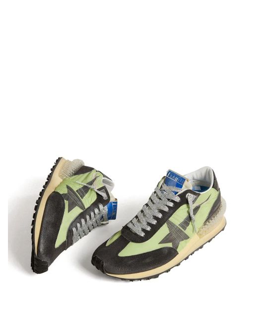 Golden Goose Deluxe Brand Green Running Marathon Sneakers