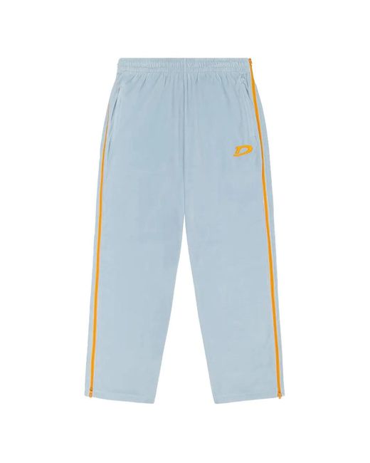 DENIM TEARS Blue Zip-Details Track Pants for men