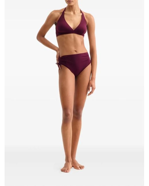 Eres Purple Sofia Side-Tie Bikini Briefs
